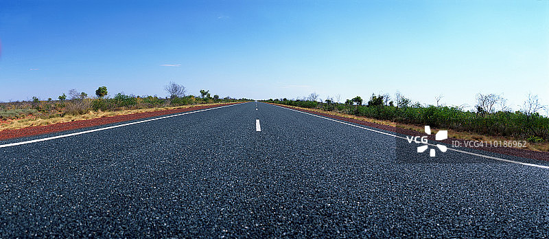 西澳大利亚乡村景观公路图片素材