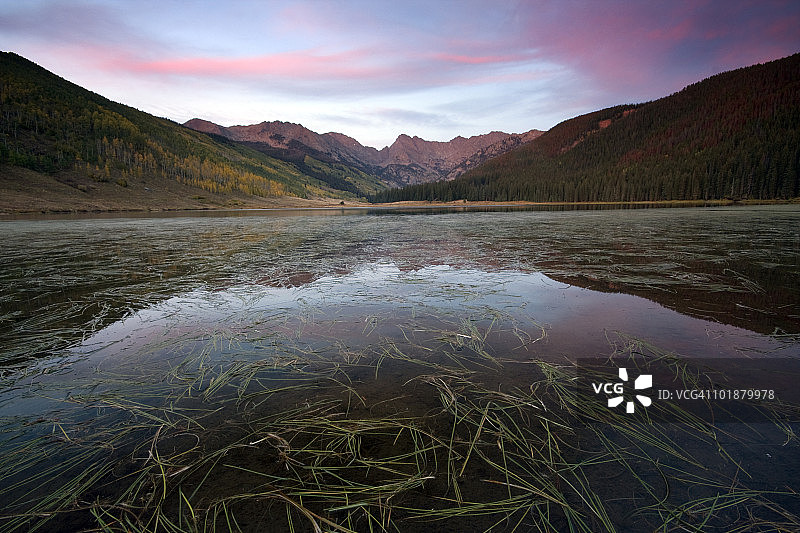 科罗拉多州派尼湖图片素材