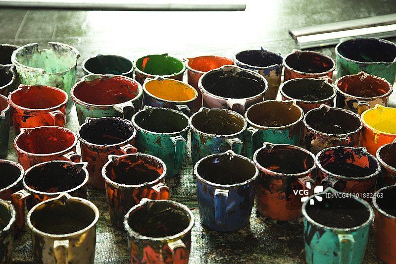 印度自动化纺织品生产图片素材