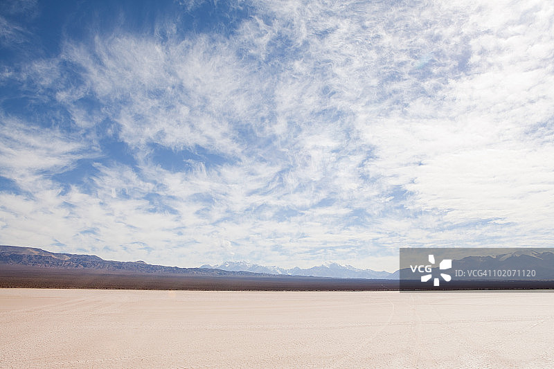 阿根廷北部莱昂西托国家公园的盐滩图片素材