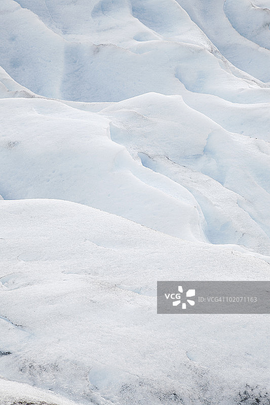 阿根廷南部乌普萨拉冰川的冰图片素材