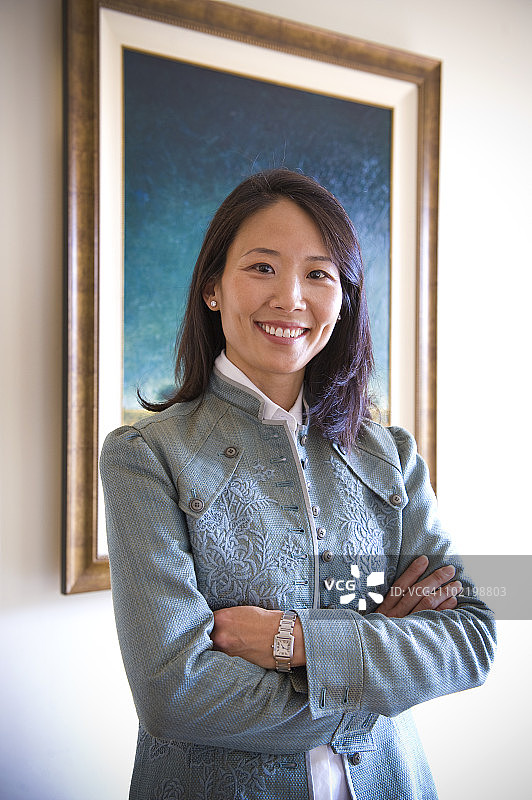 自信的女商人肖像图片素材