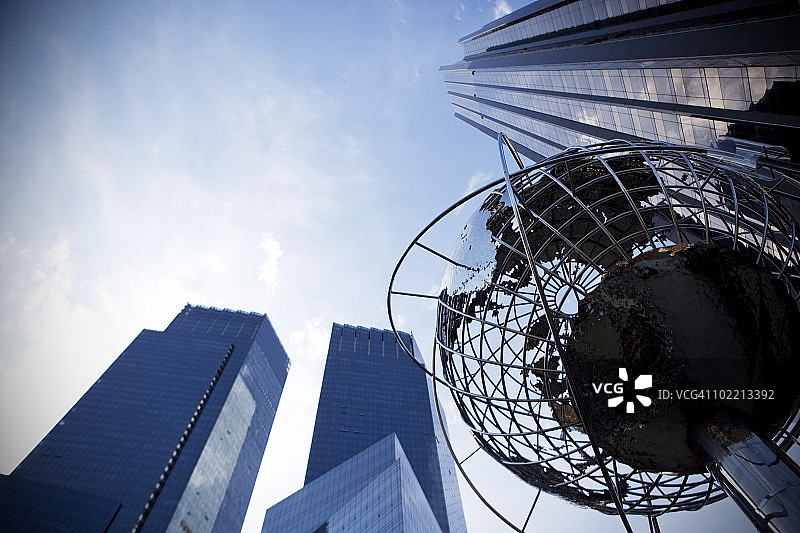 纽约市哥伦布圆环图片素材