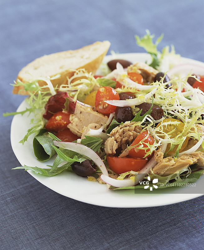 尼斯沙拉图片素材