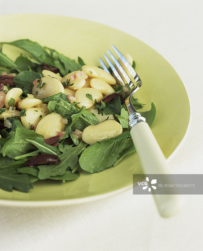 豆类沙拉图片素材