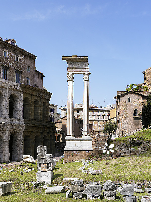 马塞勒斯剧院遗址图片素材