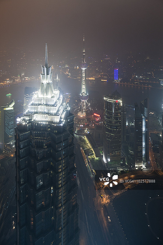 中国上海浦东金茂大厦图片素材