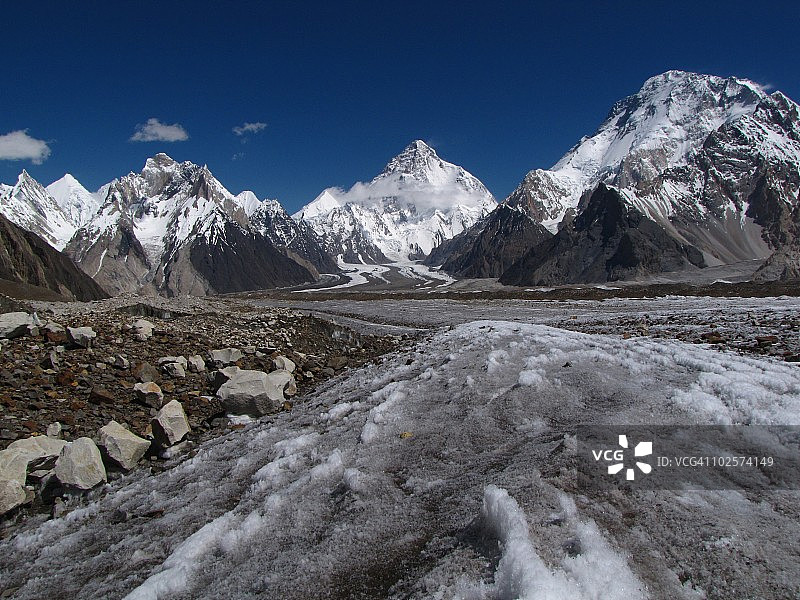 K2-布洛阿特峰-贡多戈罗拉徒步-巴基斯坦图片素材