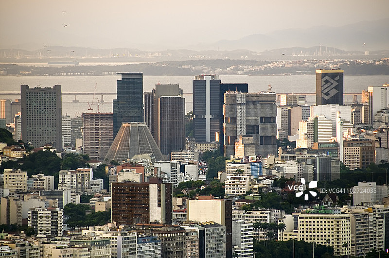 里约热内卢市中心城市景观图片素材