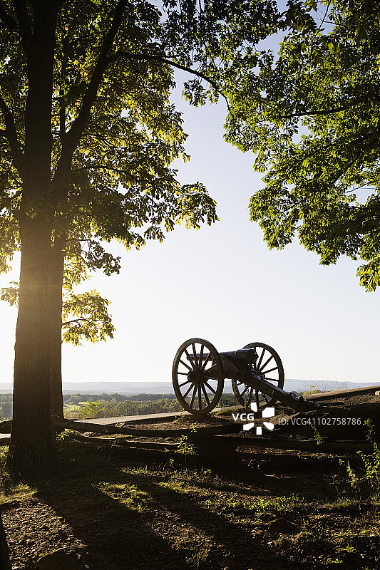 老式大炮图片素材