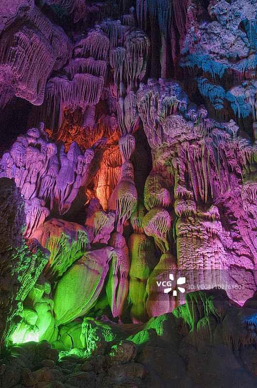 营子水晶洞图片素材