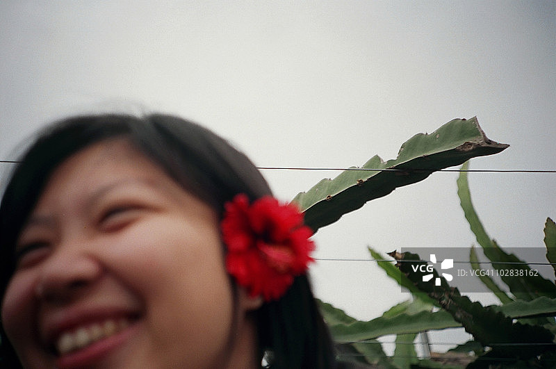 自然女孩图片素材