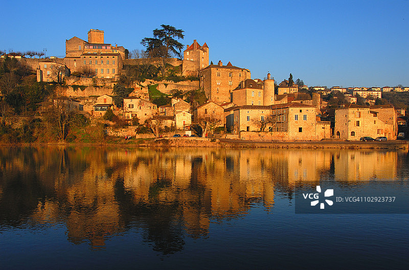 皮伊莱韦克的日落图片素材