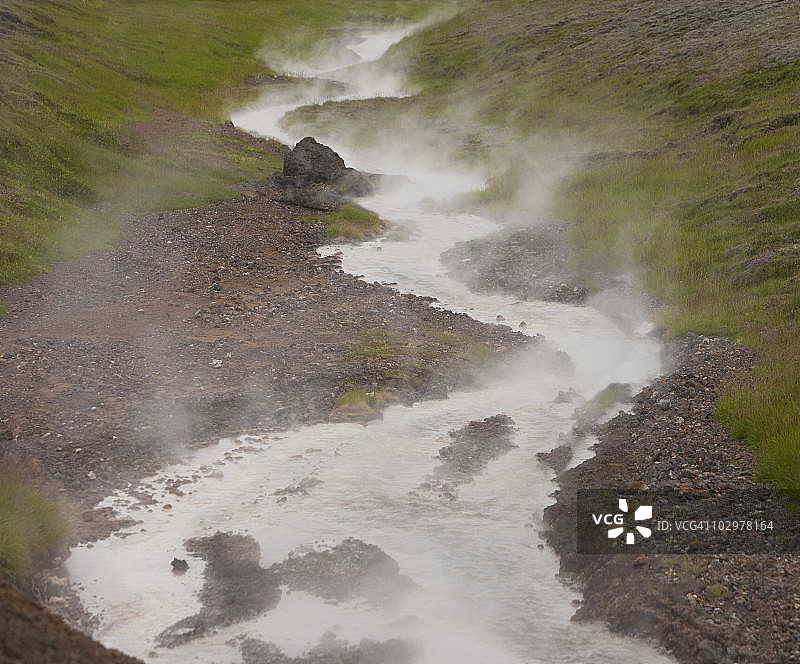 地热蒸汽图片素材