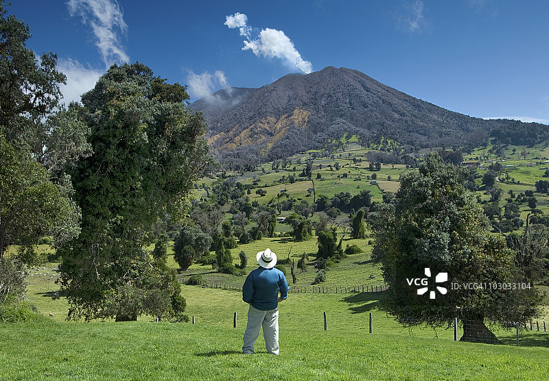 图里亚尔瓦火山图片素材