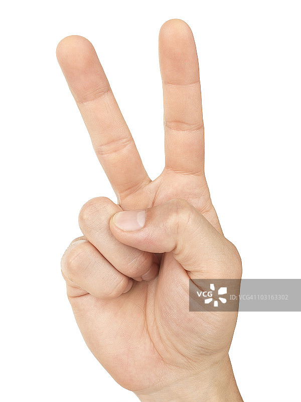 手势 - 胜利图片素材