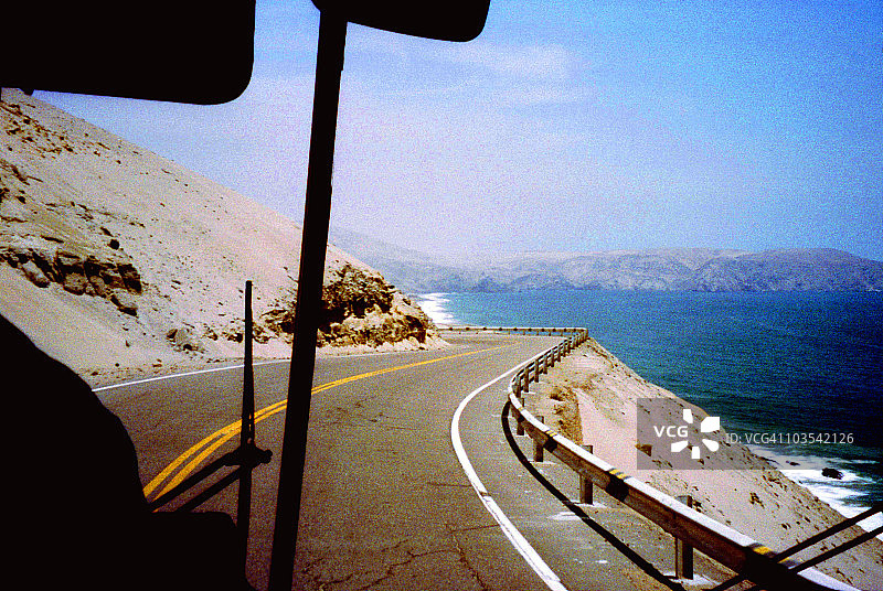 秘鲁南部的泛美公路图片素材