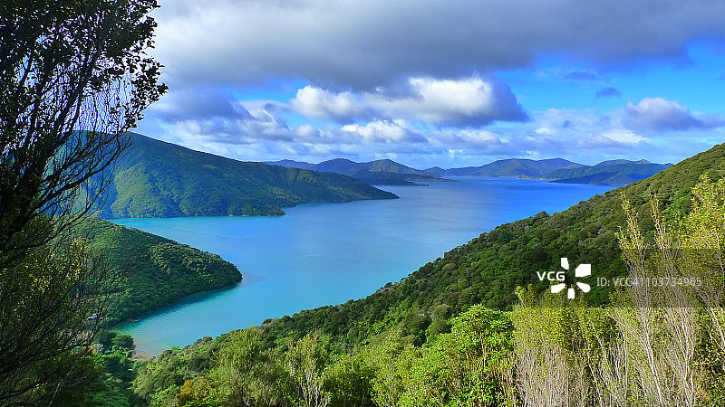 马尔堡海峡图片素材