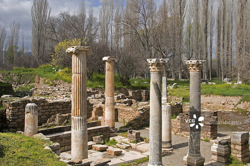 阿弗洛狄西亚古遗址图片素材