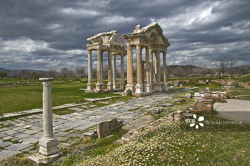 阿佛洛狄西亚四面门图片素材