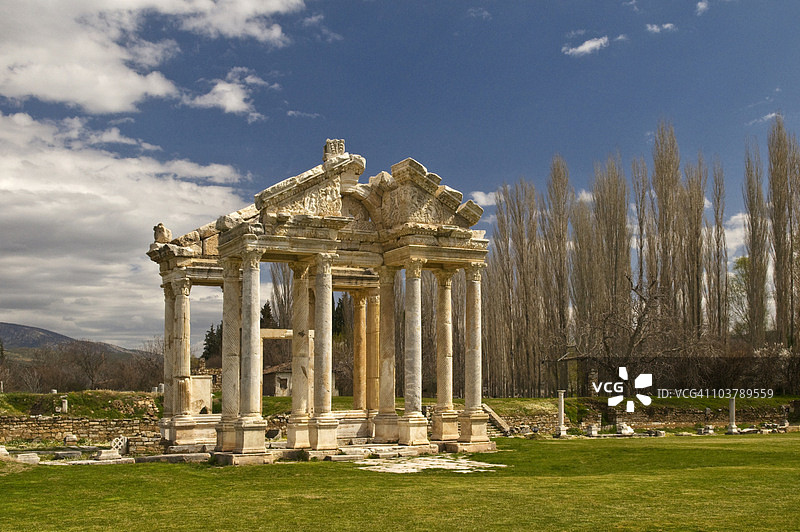 阿佛洛狄西亚四面门图片素材