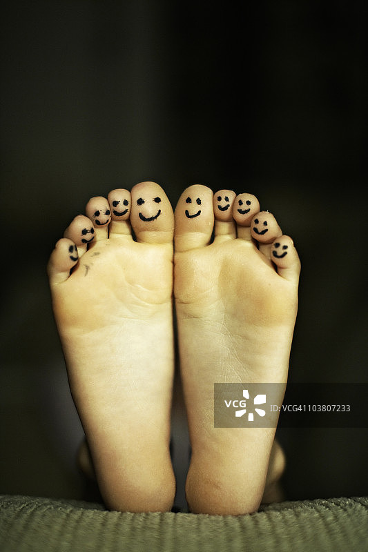 快乐的脚图片素材