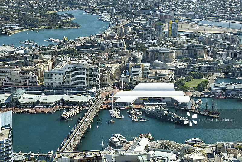 悉尼航拍图片素材