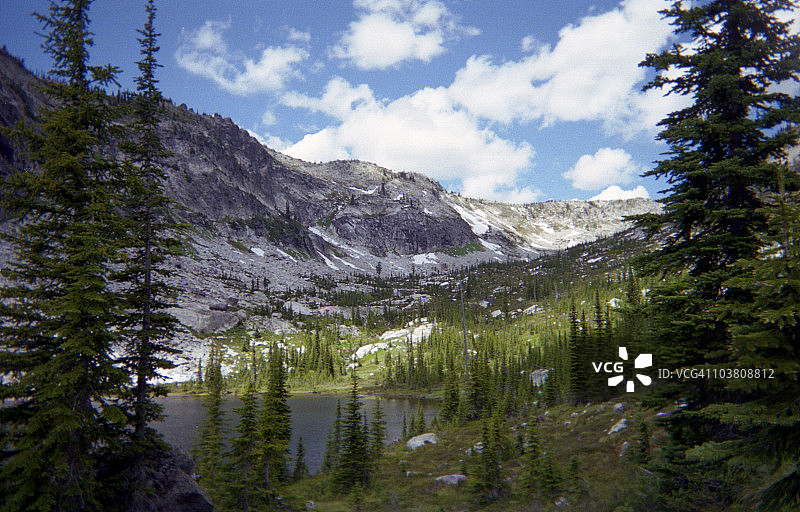 蒙大拿州巴斯湖图片素材