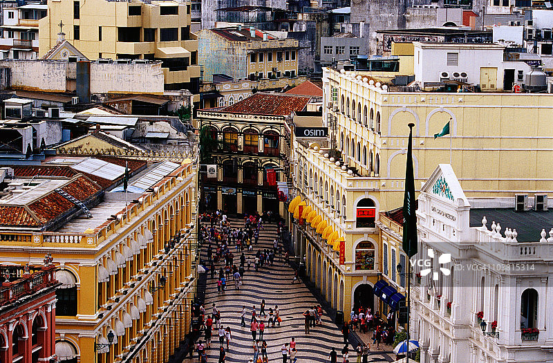 议事亭前地（ Senado Square）图片素材