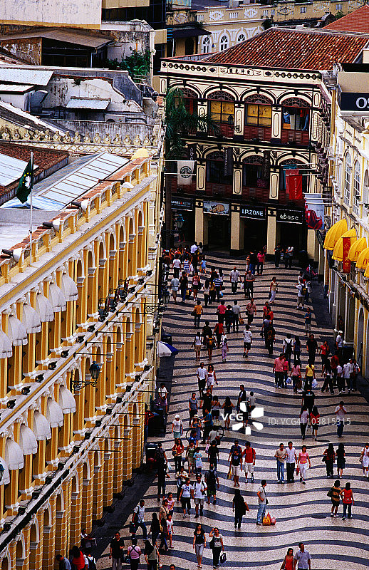 议事亭前地（ Senado Square）图片素材