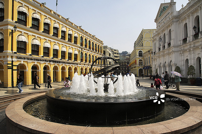 议事亭前地（ Senado Square）图片素材