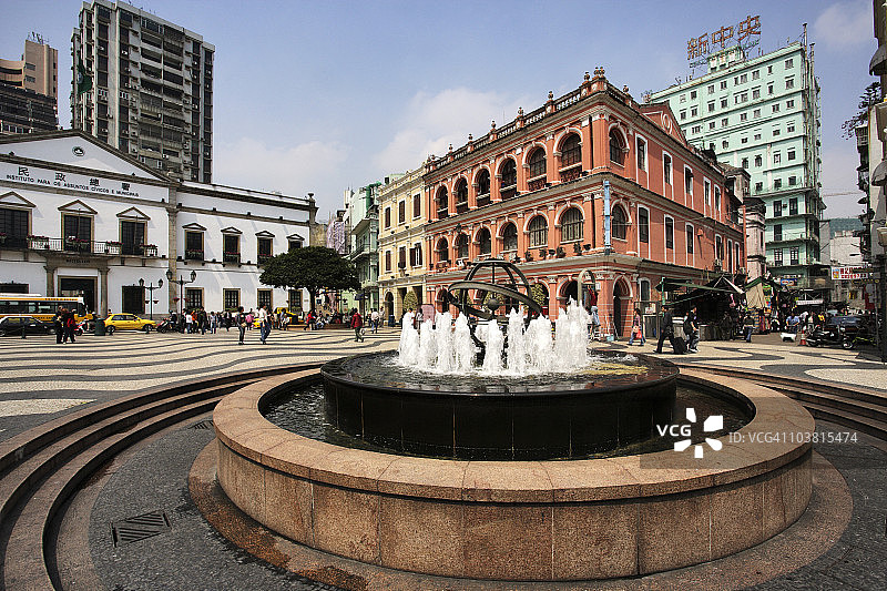 议事亭前地（ Senado Square）图片素材