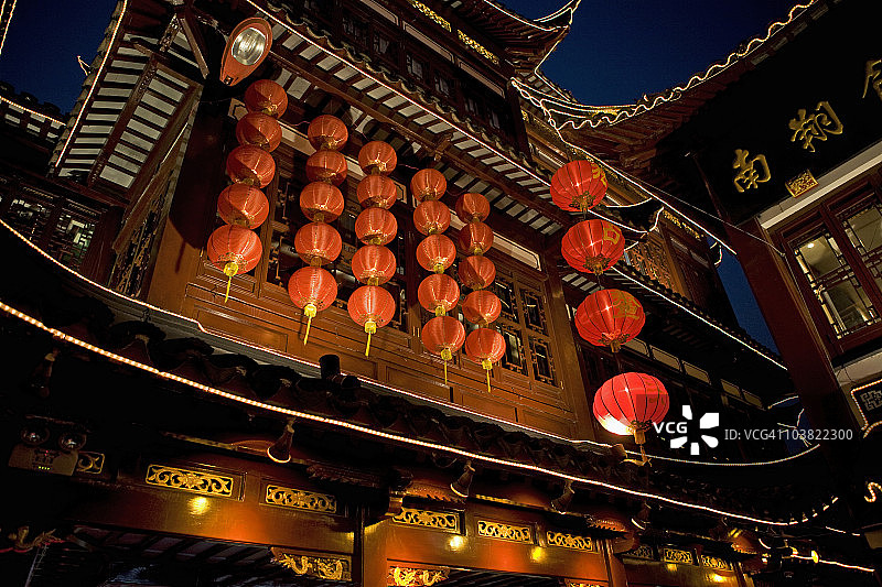 豫园灯会图片素材