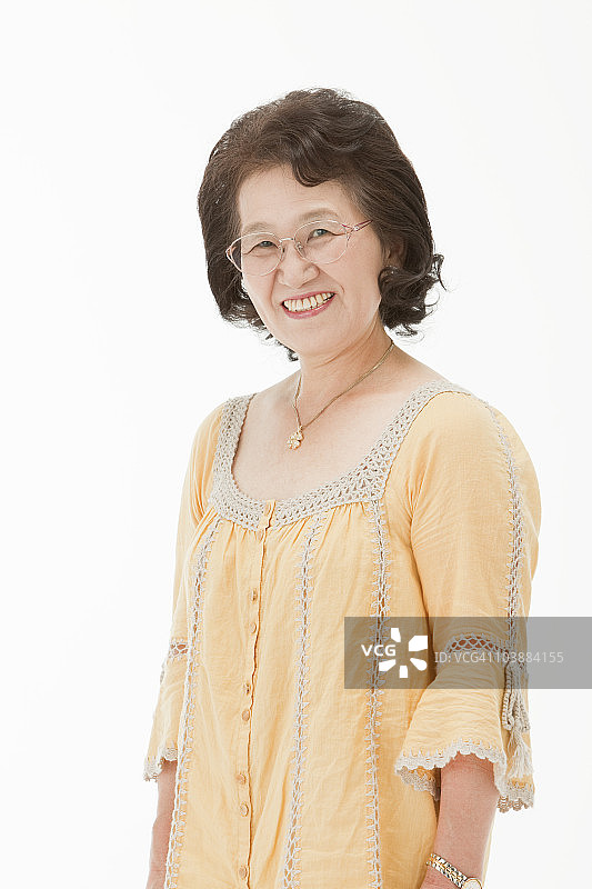 年长妇女肖像图片素材