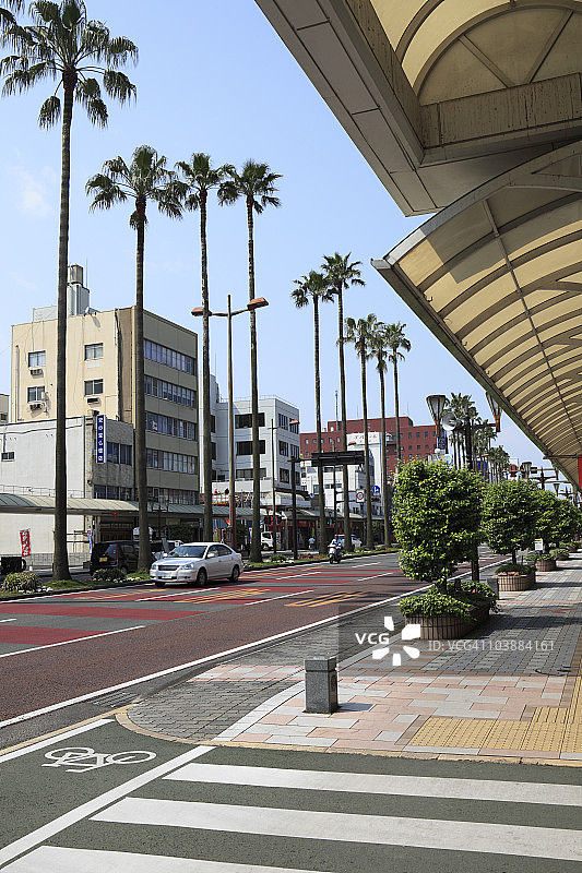 日本宫崎县橘通图片素材