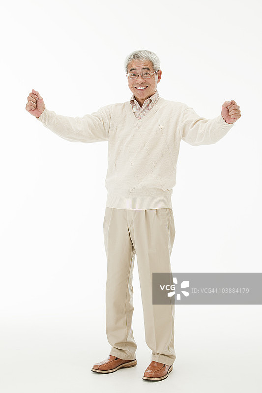 年长的男人肖像图片素材
