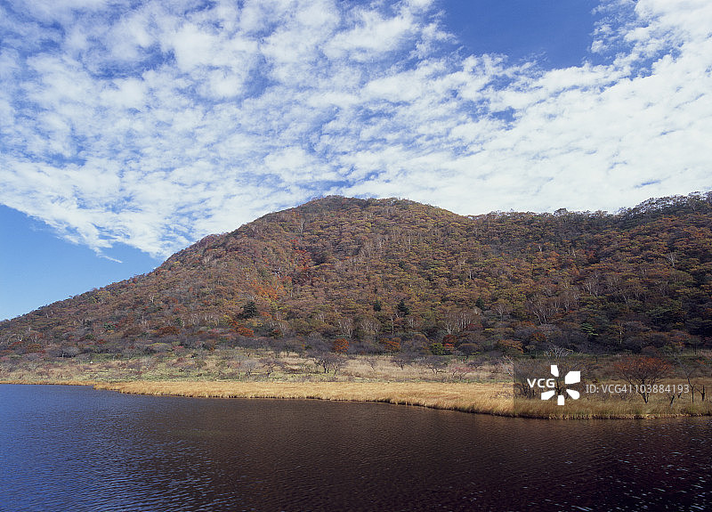 日本群马县前桥市赤城山图片素材