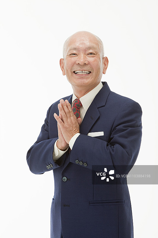 年长的男人肖像图片素材