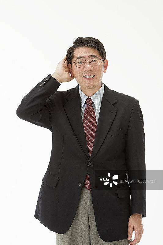 年长的男人肖像图片素材