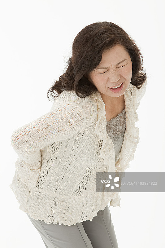 年长妇女肖像图片素材