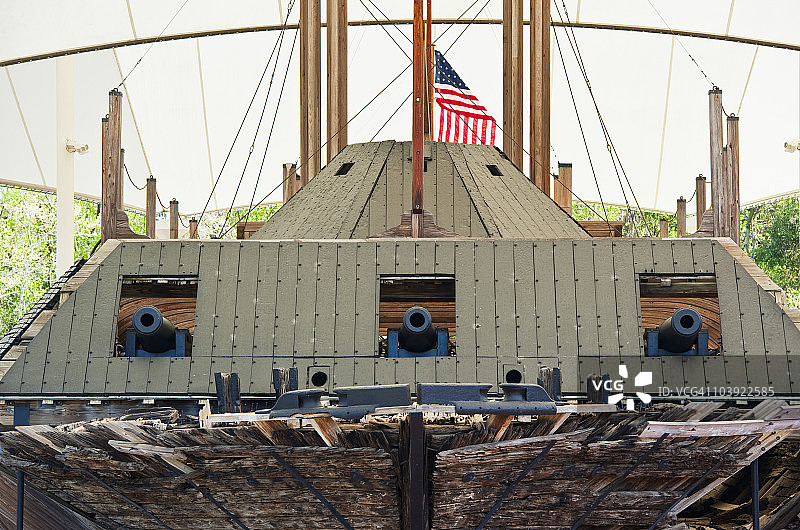 维克斯堡国家军事公园的火炮图片素材