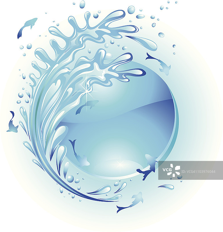 健康海洋概念图片素材