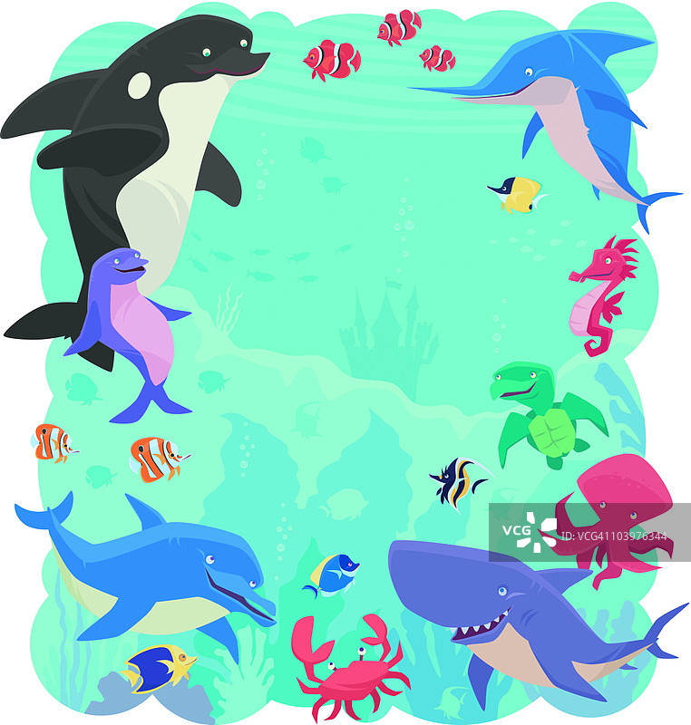 海洋生物图片素材