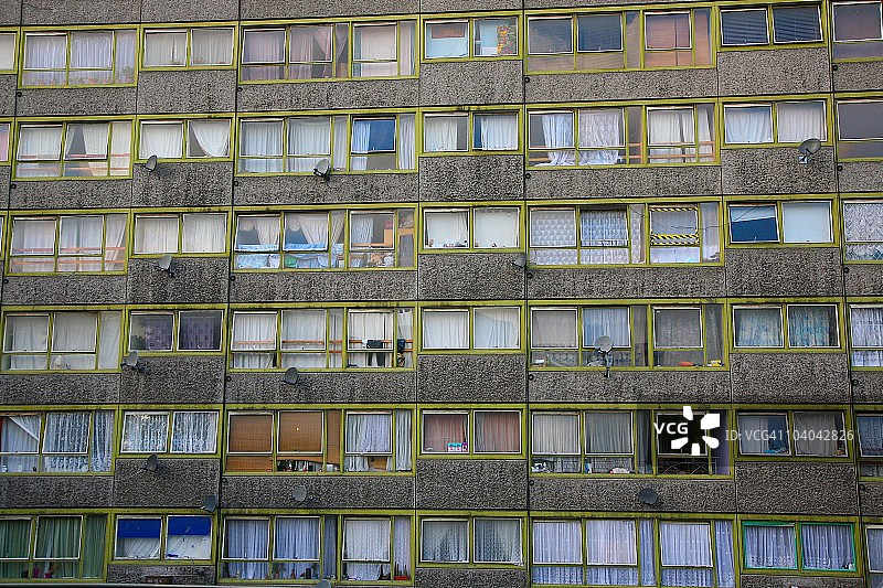 伦敦贫民窟房屋图片素材