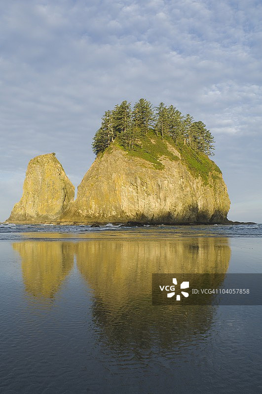 奥林匹克海岸二号海滩的景色图片素材