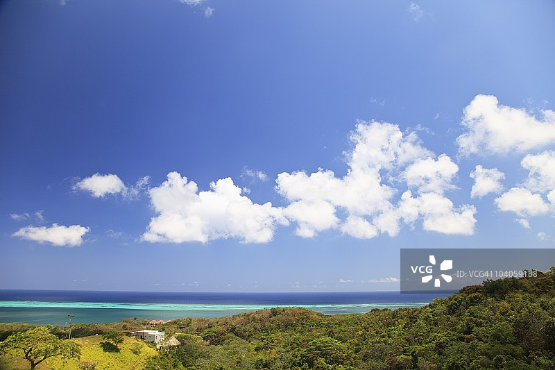 加勒比海风光图片素材