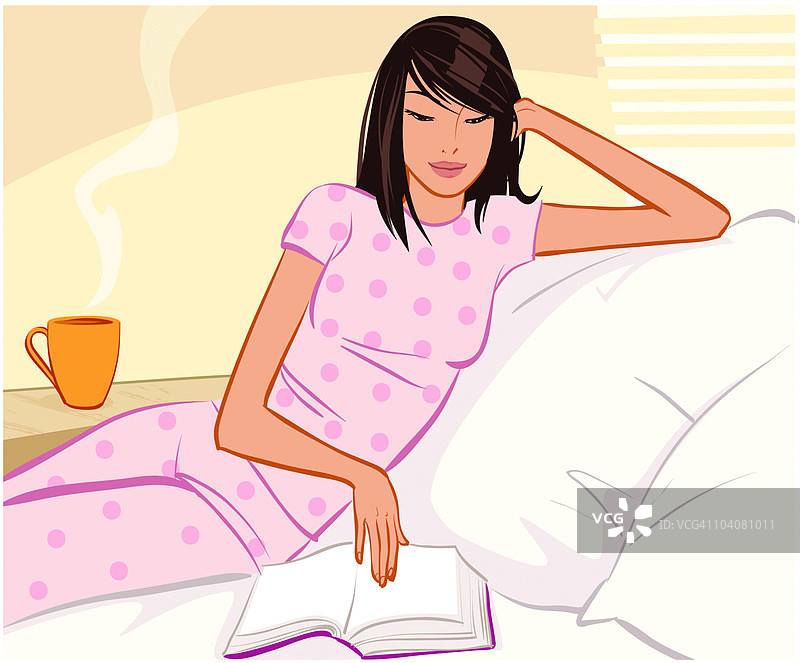 女人读的书图片素材