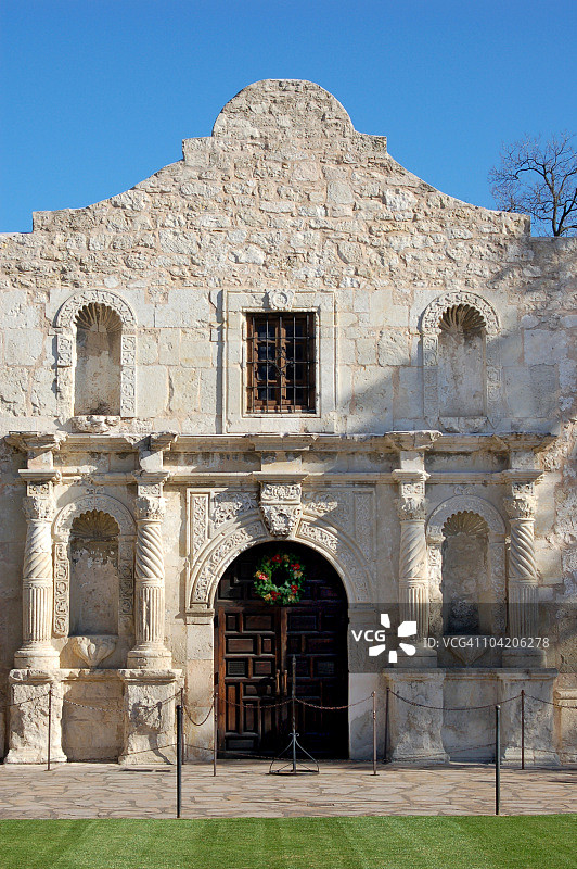 傍晚时分的阿拉莫图片素材