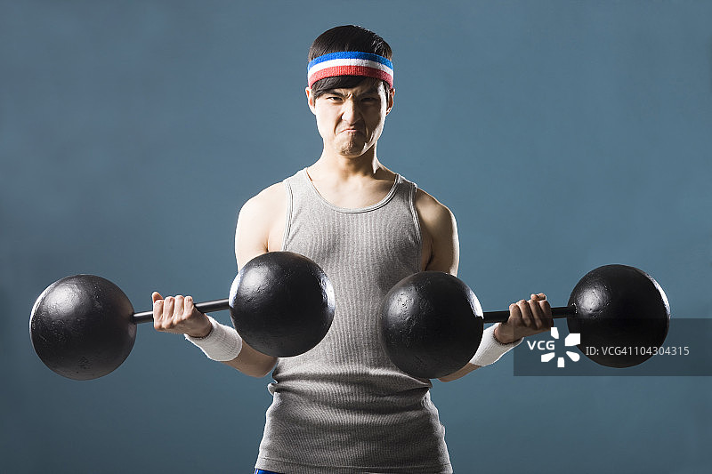 男人举重图片素材