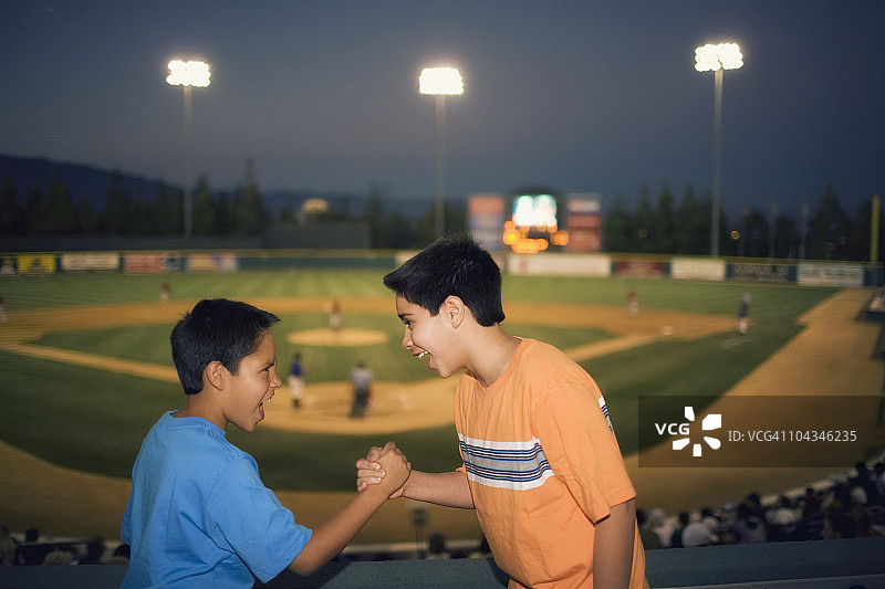 棒球场上图片素材